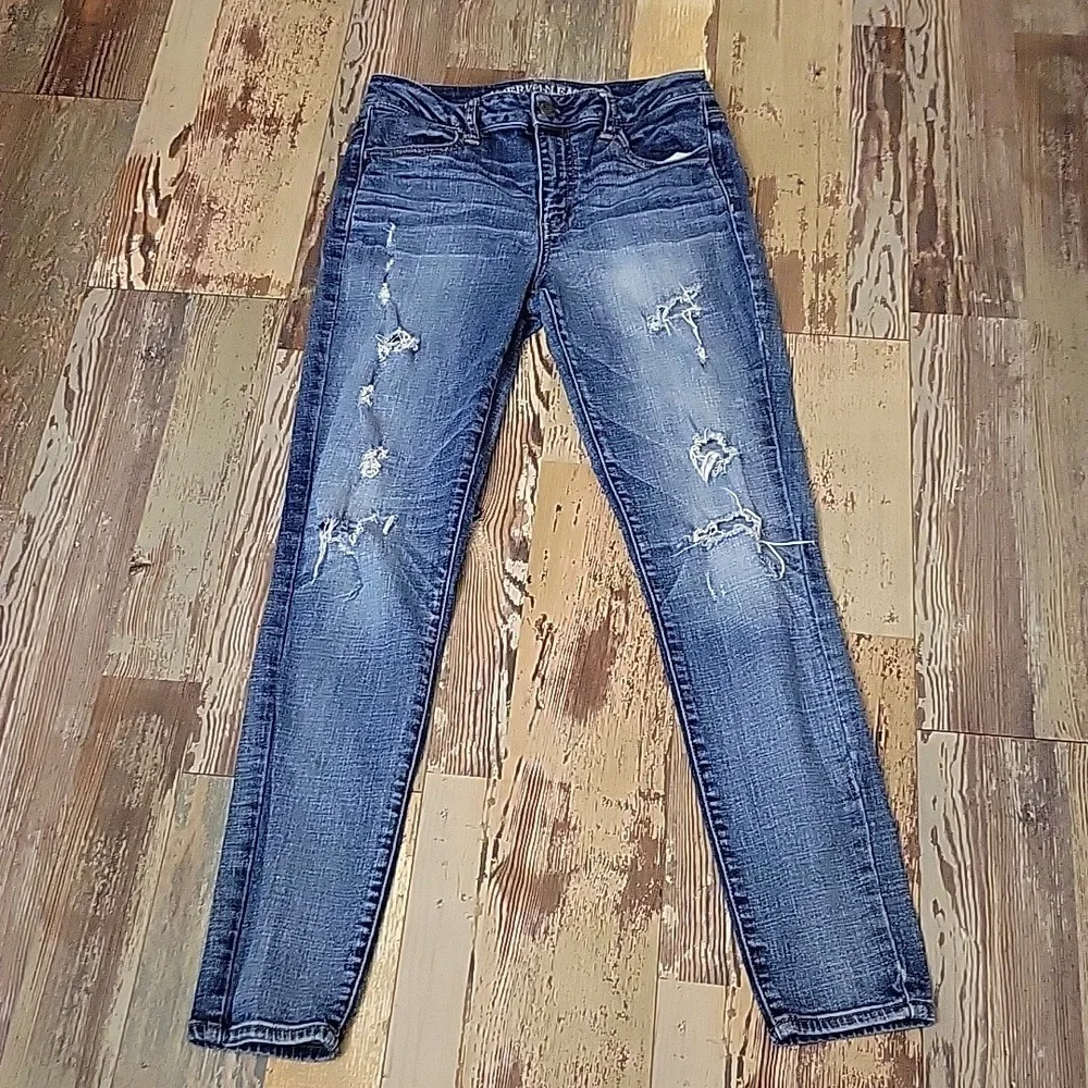 American Eagle‎ Hi Rise Jeggings Womens 8 Regular